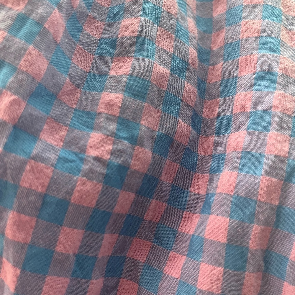 Endless Rose gingham puff sleeve smocked top - Picture 6 of 6